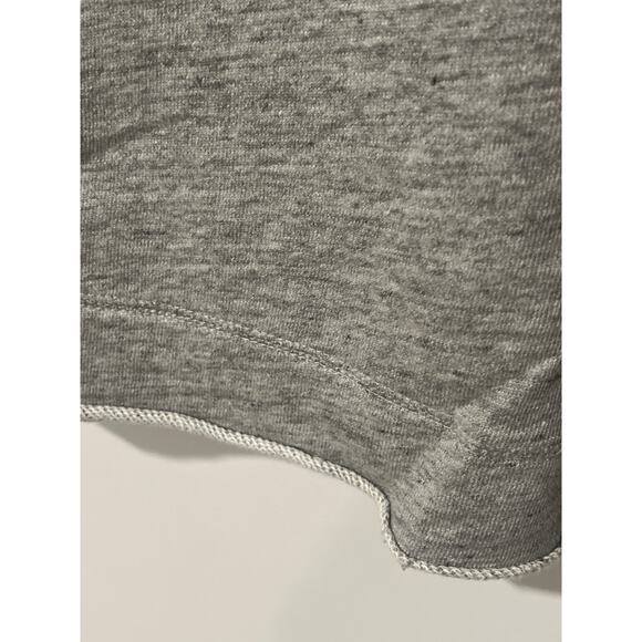 CHASER, Wide neck, Crop Tee, Gray, Size XS, KB417 - Picture 4 of 5
